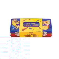 Schylling Little Helper Tool Box Blue/Red 6 pc