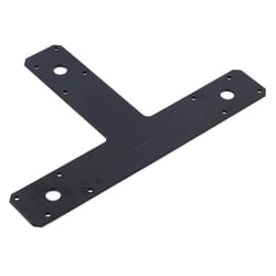 Hampton 1/8 in. H X 8 in. W X 12 in. L Black Steel T-Plate