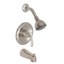 Huntington Brass Trend Satin Nickel Tub and Shower Faucet