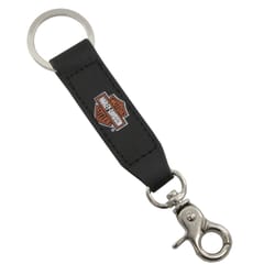 Plasticolor Harley-Davidson Bar & Shield Black Keychain 1 pk