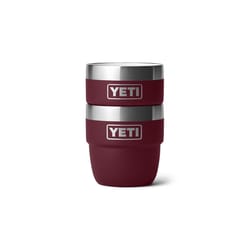 YETI Rambler 4 oz Wild Vine Red BPA Free Mug Set