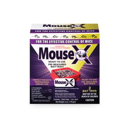 MouseX Non-Toxic Bait Pellets For Mice and Rats 6 oz 2 pk