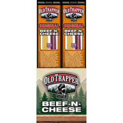 Old Trapper Original Beef Stick and Cheese 1.3 oz Boxed