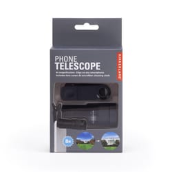 Kikkerland Black Phone Telescope Cell Phone Accessories For All Mobile Devices