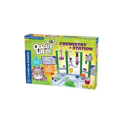 Thames & Kosmos Ooze Labs Chemistry Station Toy Multicolored 57 pc