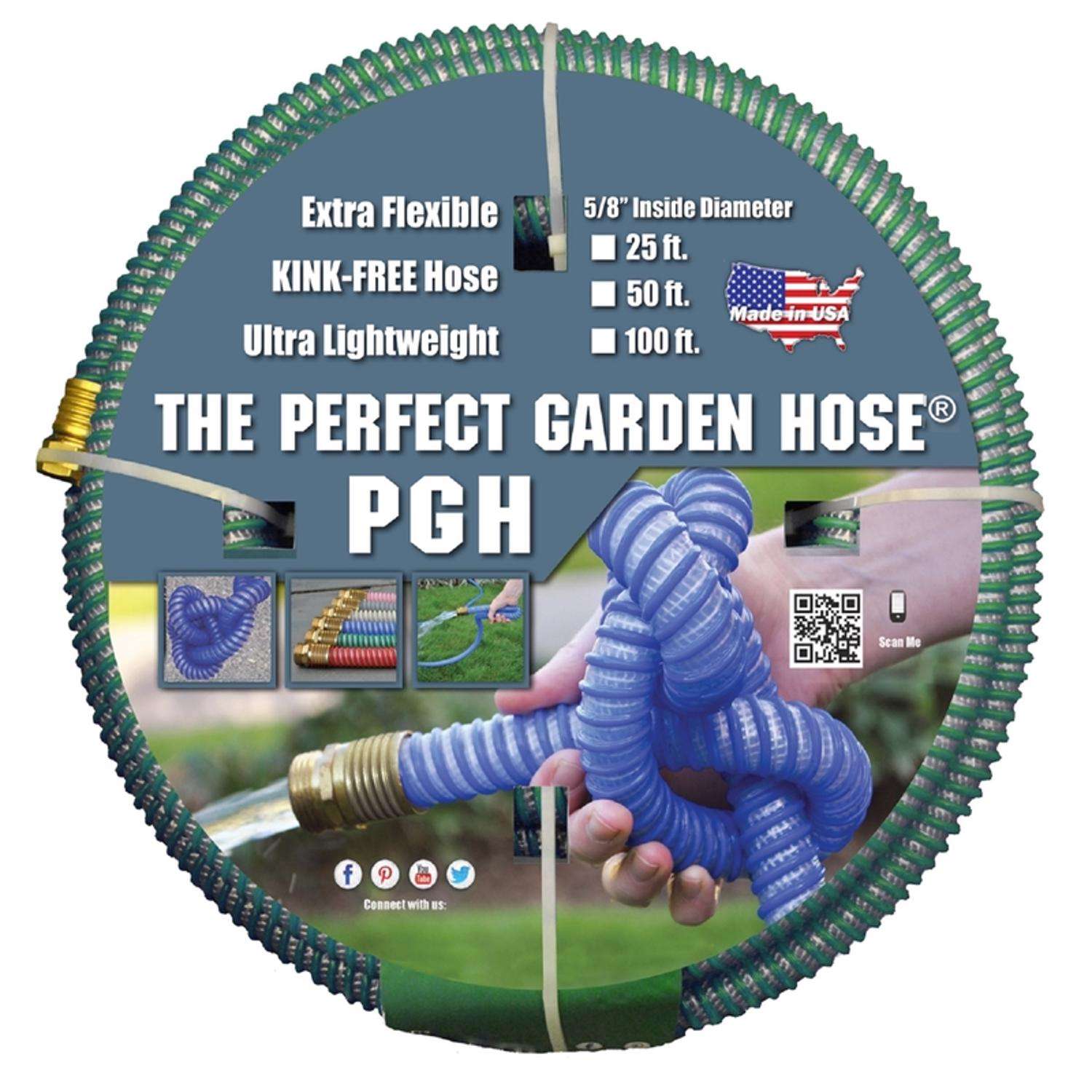 The Perfect Garden Hose 5/8 in. D X 100 ft. L Light Duty Professional
