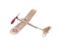 Guillow's Flying Machine Glider Plane Natural 1 pc