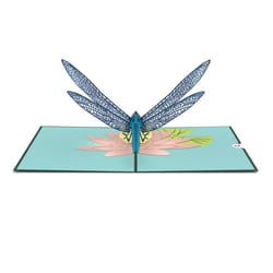 Lovepop Dragonfly 3D Card Paper 1 pk