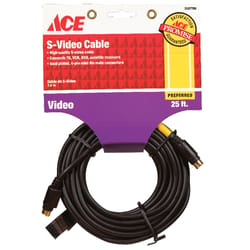 Ace 25 ft. L S-Video Cable S-Video