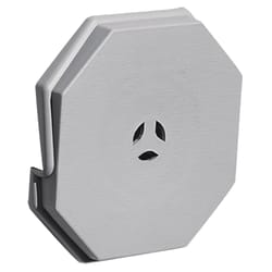 Builders Edge 6.75 in. H X 6.75 in. W X 1 in. L Prefinished Gray Vinyl Mounting Block