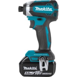 Makita 18V LXT 1/4 in. Cordless Brushless Impact Driver Kit (Battery & Charger)