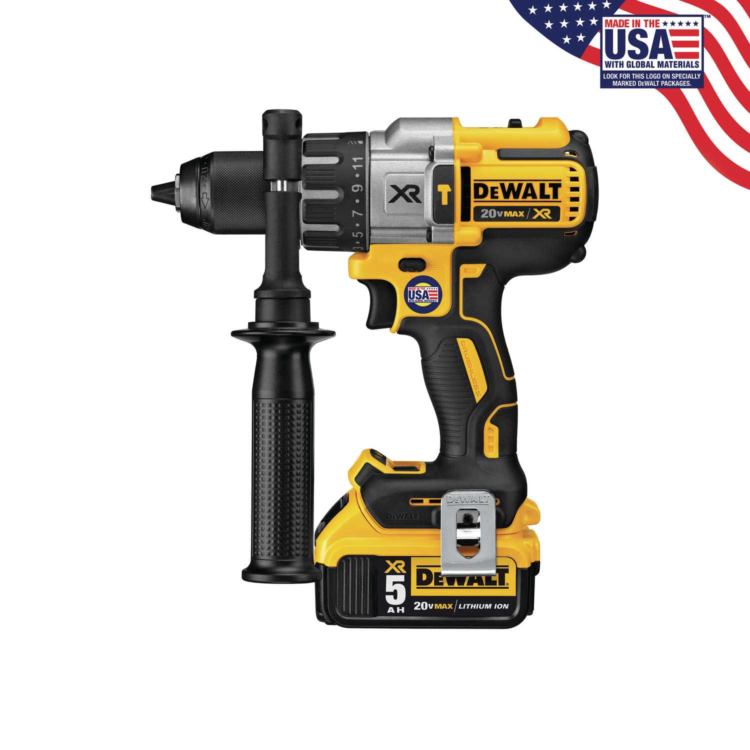 DeWalt 20V MAX XR Cordless Brushless 5 tool Combo Kit 20 volt Ace