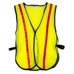 C.H. Hanson Reflective Safety Vest Fluorescent Green One Size Fits All