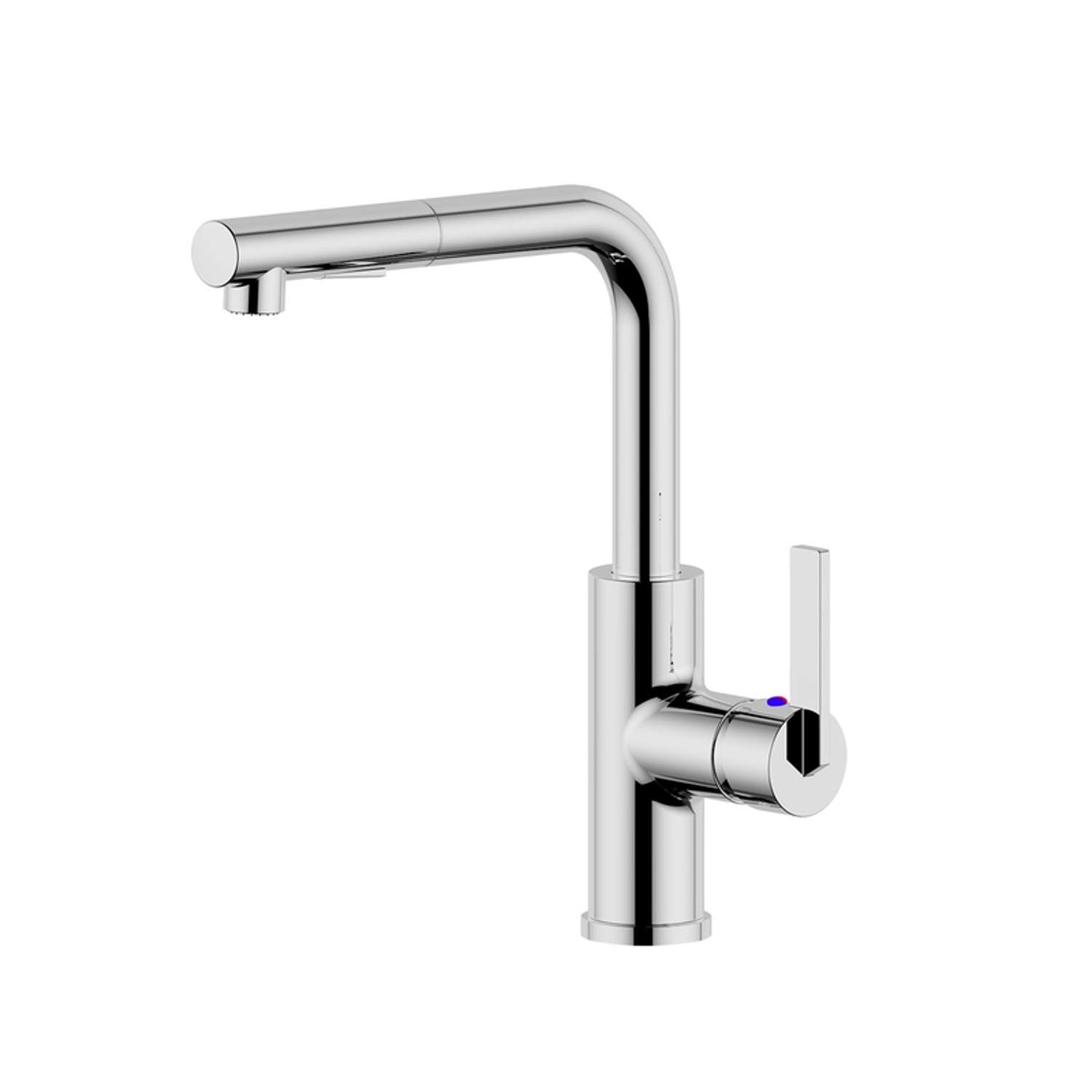 Ultra Faucets Hena One Handle Chrome PullOut Kitchen Faucet Ace Hardware