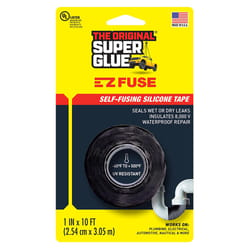 The Original Super Glue E-Z Fuse Tape 1 in. W X 120 L Black Fusing Tape