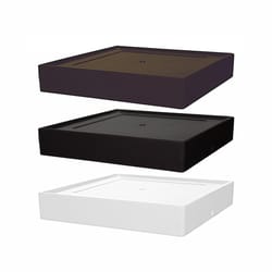 Classy Caps 4.5 in. W X 4.5 in. L Aluminum Post Cap Adapter