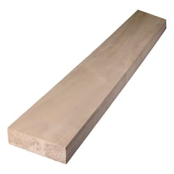 Alexandria Moulding 1 in. X 4 in. W X 4 ft. L Poplar Lumber Clear Grade