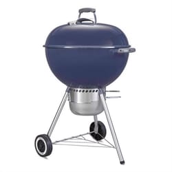 Weber 22 in. Ace Exclusive Original Kettle Premium Charcoal Grill Indigo