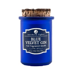 Northern Lights Spirit Jars Blue Blue Velvet Gin Scent Frangrance Candle