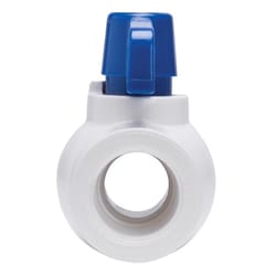 Homewerks 1-1/4 in. PVC FIP Ball Valve Full Port