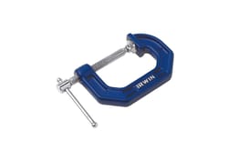 Irwin Quick-Grip 1 in. X 1-1/8 in. D Adjustable C-Clamp 900 lb