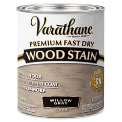 Varathane Willow Gray Oil-Based Urethane Modified Alkyd Fast Dry Wood Stain 1 qt