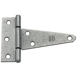 National Hardware 4 in. L Galvanized Extra Heavy Duty T-Hinge 1 pk