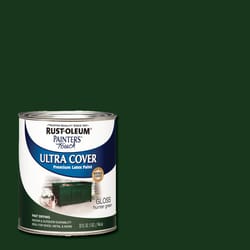 Rust-Oleum Painter's Touch Gloss Hunter Green Ultra Cover Paint Exterior and Interior 1 qt