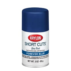 Krylon Short Cuts Gloss Forever Blue Spray Paint 3 oz