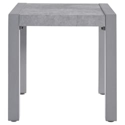 Signature Design by Ashley Moonlight Gray Square Stone End Table
