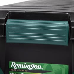 Remington Store-It-All 169 qt Black/Green Storage Box 19.7 in. H X 40.5 in. W X 19.7 in. D Stackable