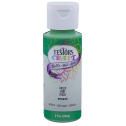 Testors Matte Green Craft Spray Paint 2 oz