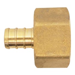 Apollo 1/2 in. PEX Barb in to X 3/4 in. D FPT Brass Adapter
