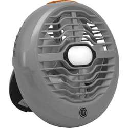 UST Brands Brila Gray Tent Fan with Light 5.7 in. H X 1.7 in. W X 5.7 in. L 1 pc