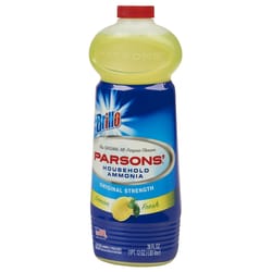Brillo Parson's Lemon Fresh Scent Concentrated Ammonia Liquid 28 oz