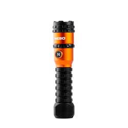 NEBO Master Series 3000 lm Black/Orange LED Rechargeable Flashlight