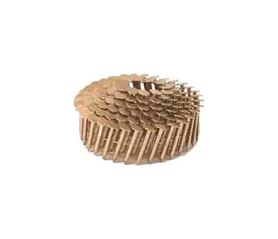 Bostitch 3 4 In 14 Ga Angled Coil Roofing Nails 15 Deg Smooth Shank 7 200 Pk Ace Hardware