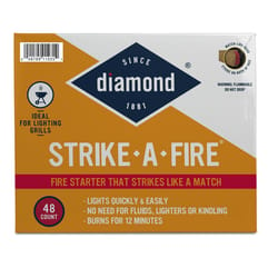 Diamond Strike-A-Fire Saw Dust Fire Starter 12 min