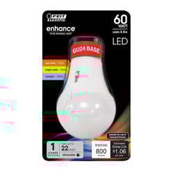 Feit A19 GU24 LED Bulb Color Changing 60 Watt Equivalence 1 pk