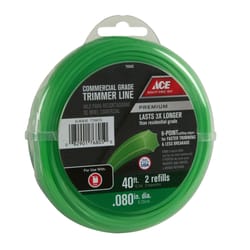 Ace Commercial Grade 0.080 in. D X 40 ft. L Trimmer Line