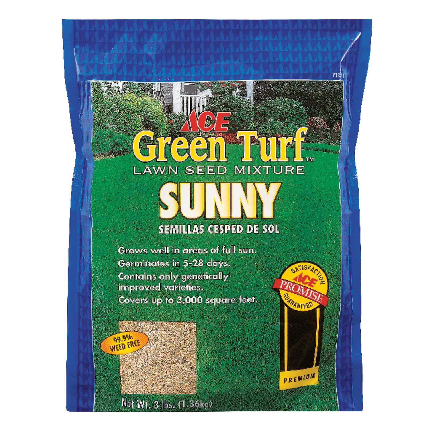 Ace Ace Sunny Mixed Lawn Seed Mixture 3 Lb Ace Hardware 