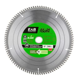 Exchange-A-Blade RazorTooth 12 in. D X 1 in. Carbide Finishing Saw Blade 100 teeth 1 pk