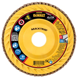 DeWalt MaxTrim 4-1/2 in. D X 7/8 in. Ceramic Trim Flap Disc 40 Grit 1 pk