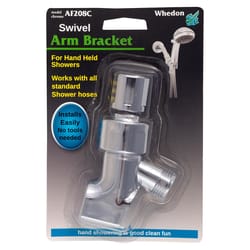 Whedon Brushed Nickel ABS Swivel Shower Arm Bracket