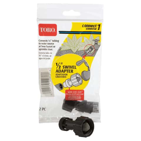 1/2 in. Hose Swivels (2-Pack) in Blue Stripe Drip 1/2 in. Hose Swivels (2-Pack) in Blue Stripe Drip