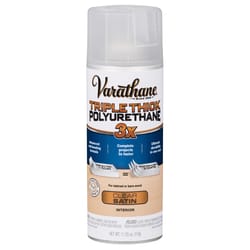 Varathane Transparent Satin Clear Water-Based Oil Modified Urethane Triple Thick Polyurethane 11.25