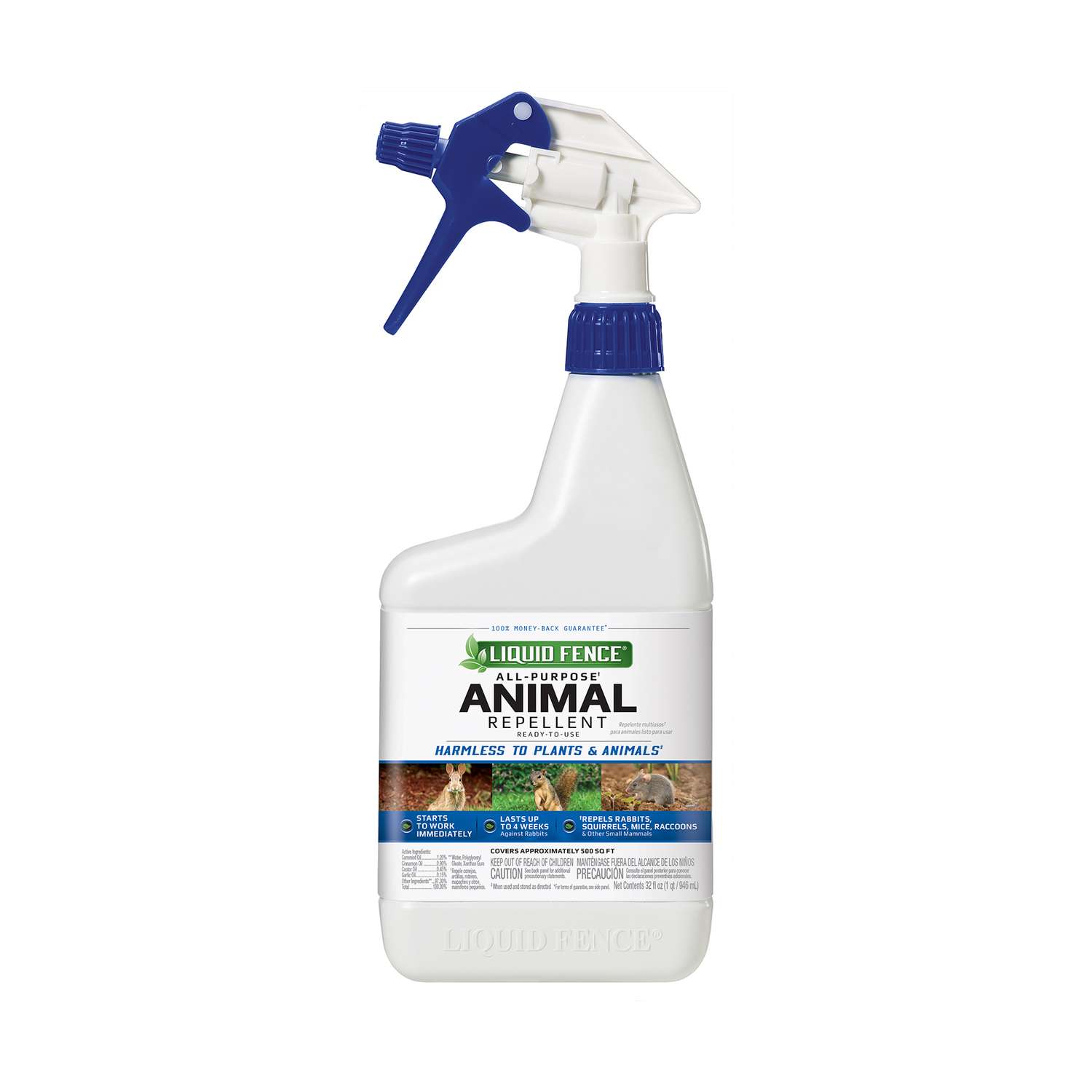 Liquid Fence Animal Repellent Spray For All Animals 32 oz. Ace Hardware