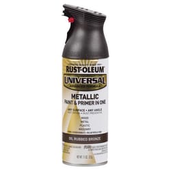 Rust-Oleum Universal Metallic Oil Rubbed Bronze Metallic Spray Paint 11 oz