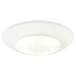 Westinghouse White 5.5 in. W Steel LED Recessed Light Fixture 15 W