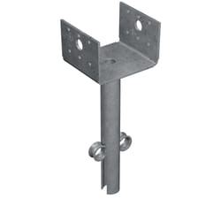 Simpson Strong-Tie 3.56 inch H X 10.31 inch W Galvanized Steel Adjustable Post Base
